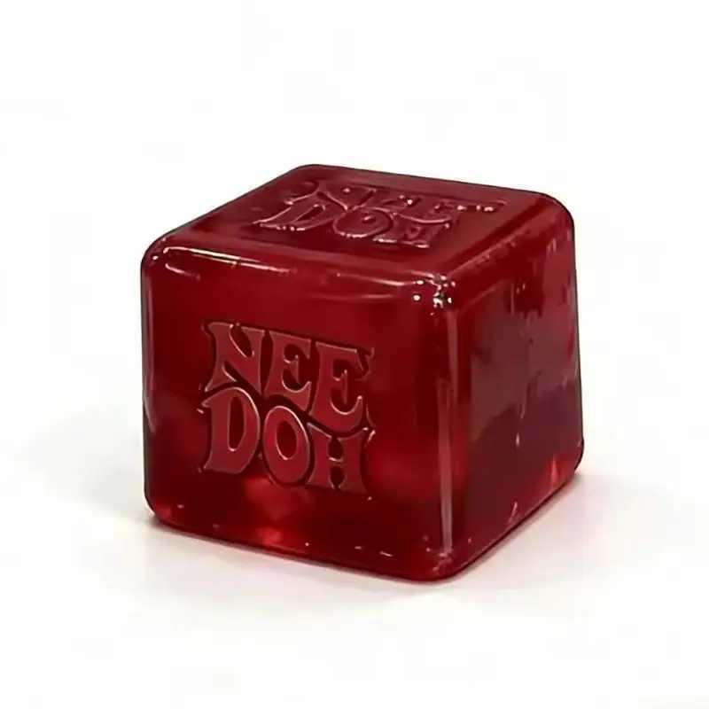 Dr Pepper x NeeDoh Nice Cube Squishy Stress Relief Toy Soft Squeeze for Kids Adults Anxiety Relief Sensory Toy H260512