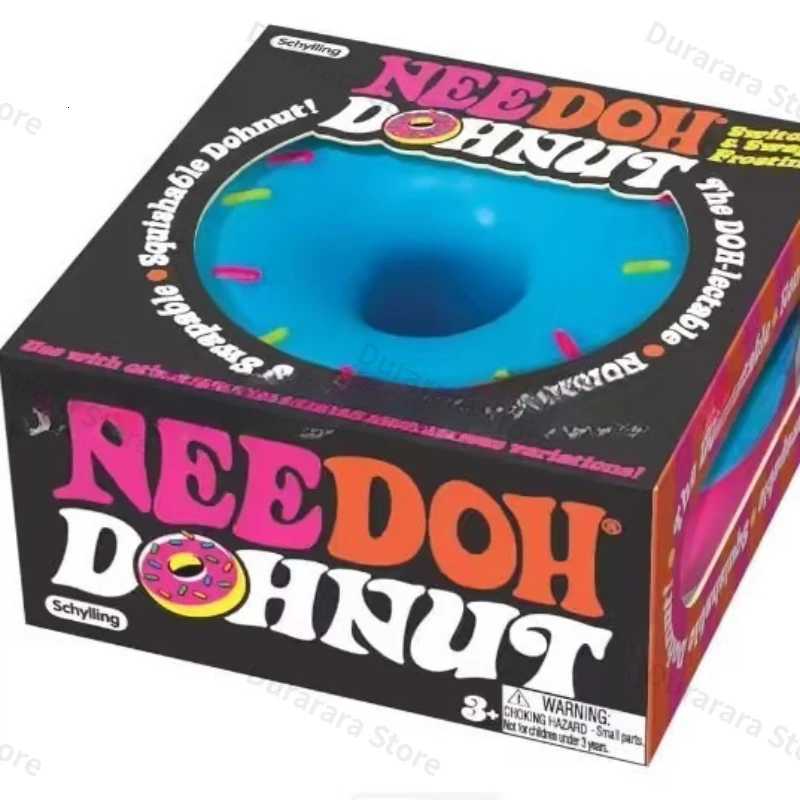 NeeDoh Dippin Dazzler Egg Donut prank stress relief toy soft glue vinyl squeeze toy Slow Rebound Pinch Ornament Relaxation H260512