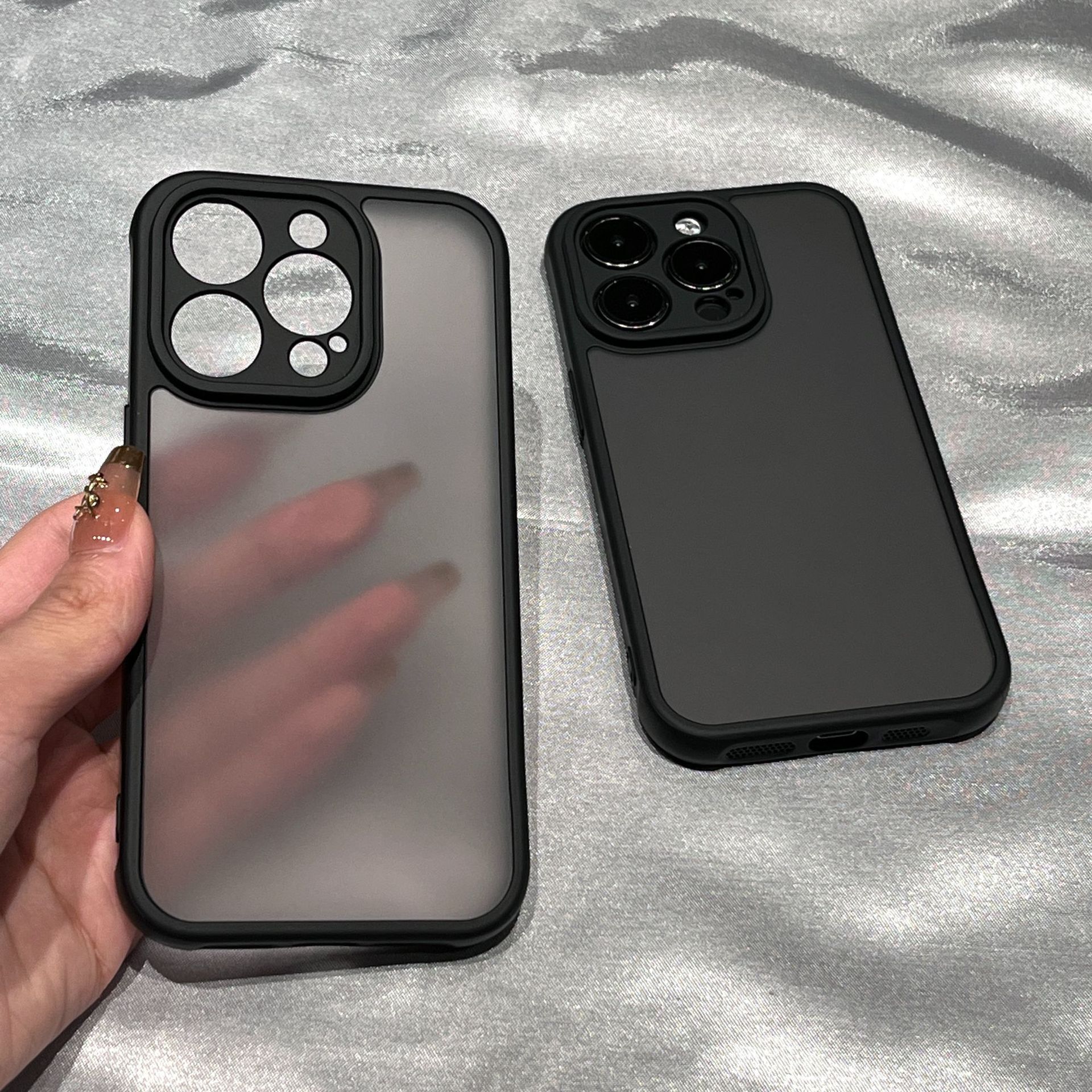Matte Black New Model Compatible with Apple 17 Pro Max Phone Case iPhone 16 Shockproof 15 Full Coverage 14 Silicone