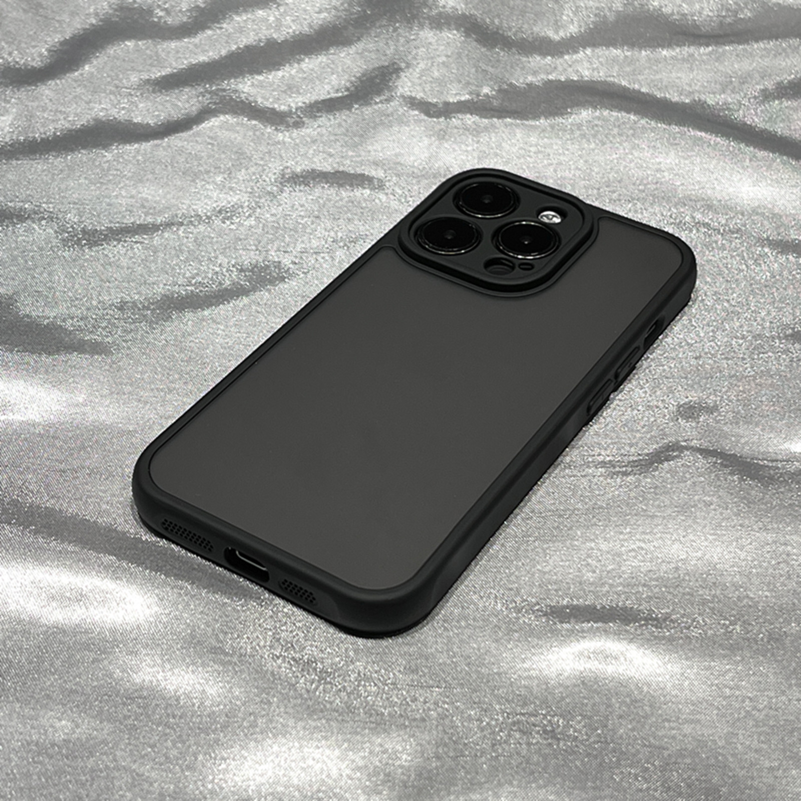 Matte Black New Model Compatible with Apple 17 Pro Max Phone Case iPhone 16 Shockproof 15 Full Coverage 14 Silicone