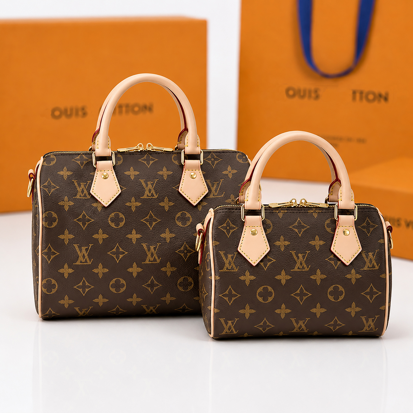 10A Nano Speedybag Pillow Bag Designer Bag Shoulder Bags Luxury Bag Women's Bag Genuine Leather Versatile Printed Lettering Handbag Vintage Floral Bag Four Sizes