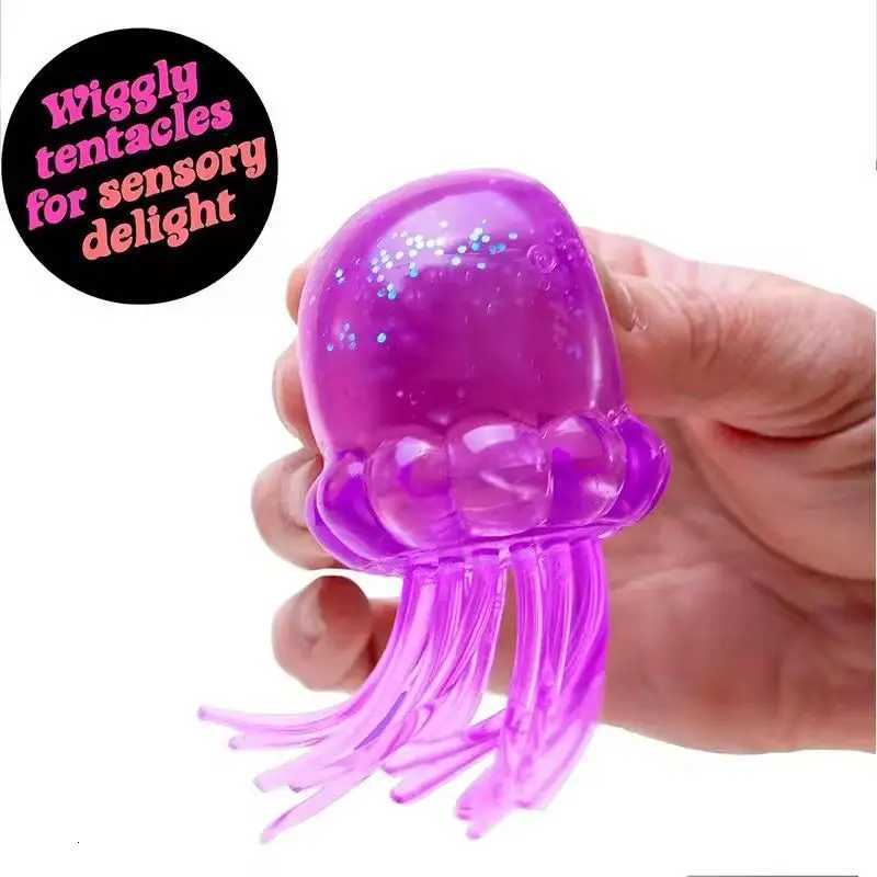 New Schylling Jellyfish Healing Series Needoh Nice Cube Stress Relief Pinch Toy Childrens Gift X260511
