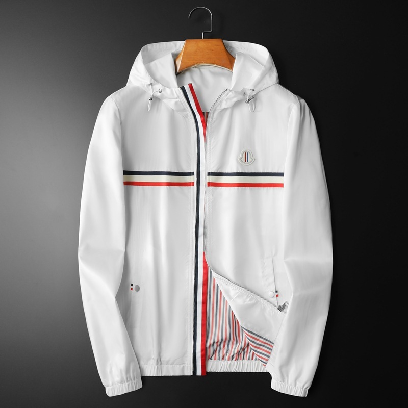 European Fashion Casual Hooded Versatile Jacket 2026 Spring New Large Size Men's Clothing