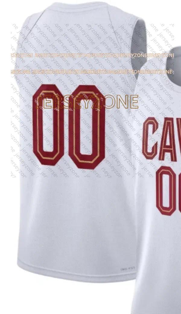 Harden Cavs CLE Cavalier Basketball Jerseys Donovan Mitchell Evan Mobley Keon Ellis Max Strus Jarrett Allen Dennis Schroder James City Custom Jersey