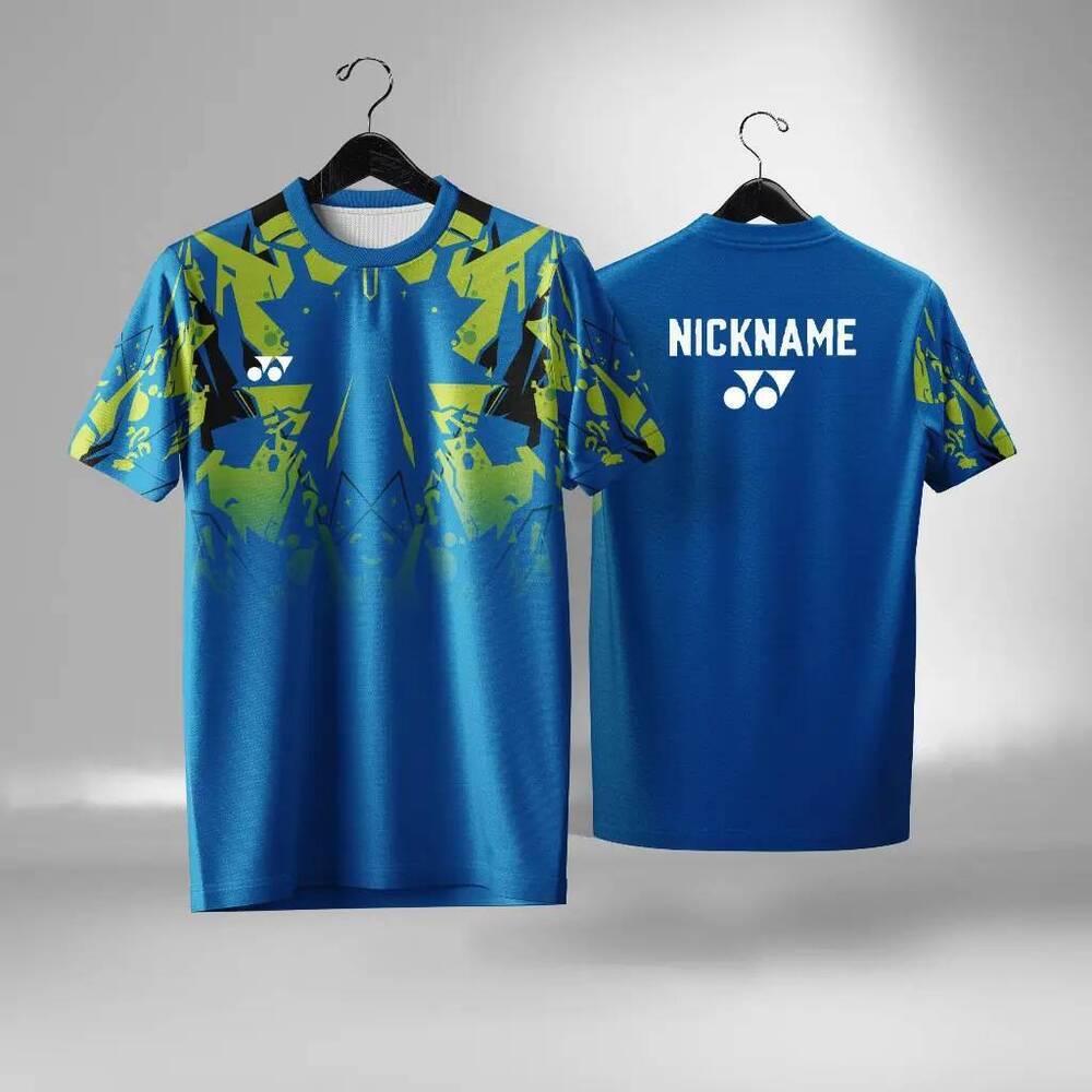 Tech World Cup Kits Football Core Uniform, YONEX, Unisex, Customizable Name, Designed Men in Leisure Competitions, Badminton Shirt, Quick-drying, Brea
