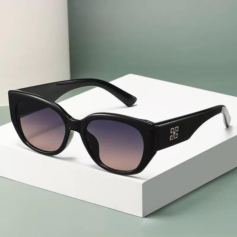 Designer Sunglasses 2026 New Polarized Large Frame Sunglasses Slim fit High end Square Fashion Women's UV resistant Luxury Men's Glasses