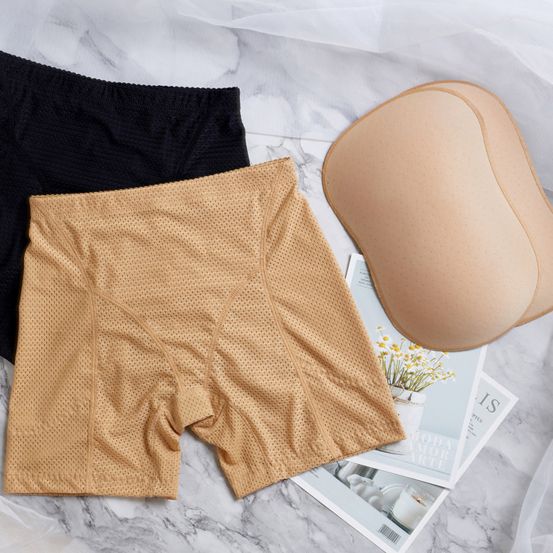 Wechery Hip Curve Builder Padding Panties Hip Pads Butt Lifter Women Control Panties Sexy Boyshorts Shapewear Breathable Nude 250828