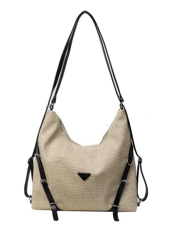 hot Free Shipping Elegant Ladies' Boho Style Straw Weave Shoulder Tote Bag for Women luxury