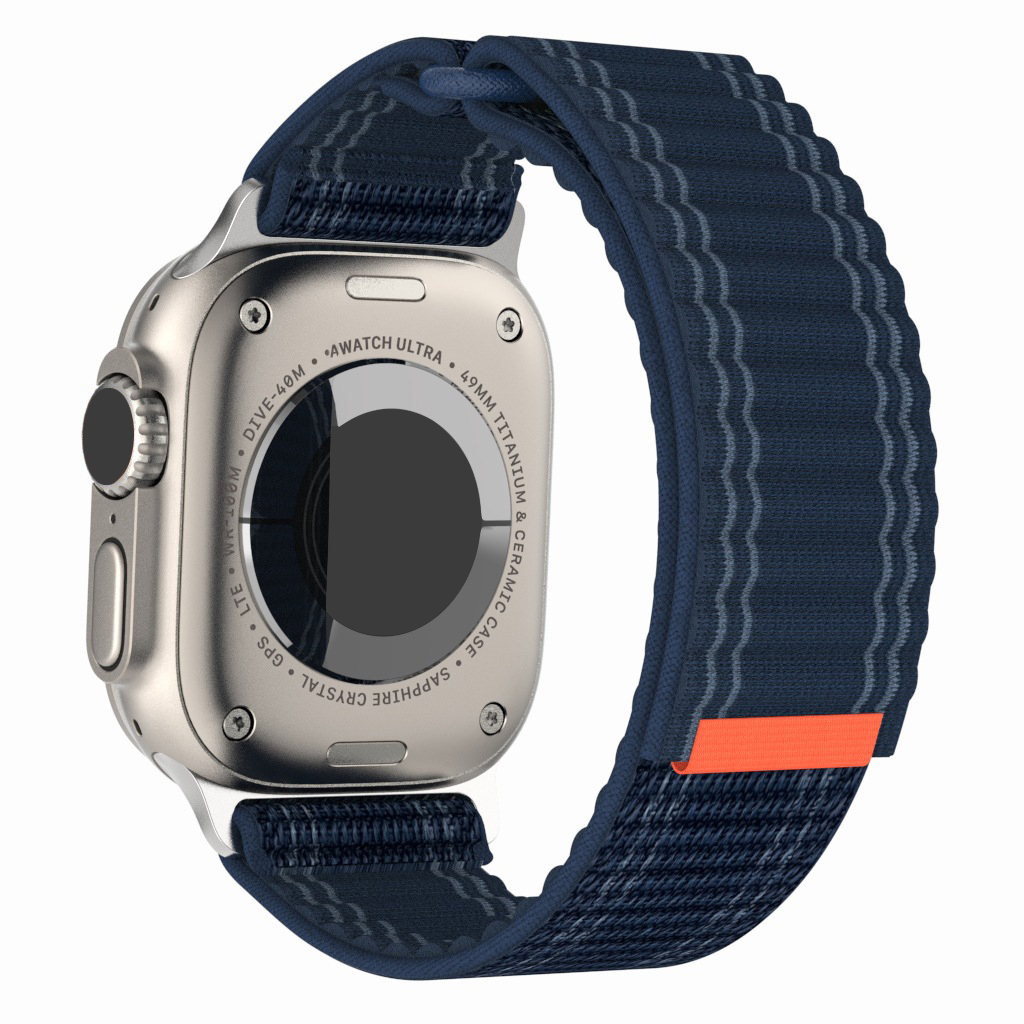Hot-selling Waterproof Nylon Ocean Watch Strap Breathable Adjustable Replacement Band For Apple Watch Ultra 2 42mm Sport Wristband