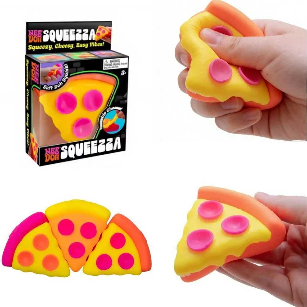 Schylling Needoh Pizza Sensory Stress Relief Cube for Anxiety Relief Squeeze Toy for Focus ADHD Surprise Box X260511