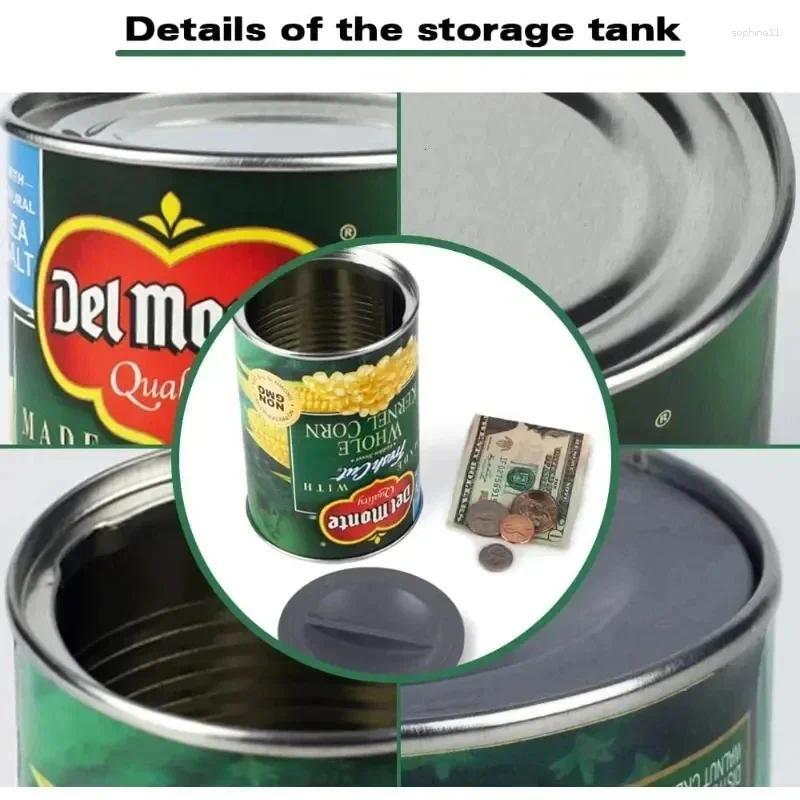 Storage Bottles Corn Can Fun Safe Hidden Compartment Diversion Food Secret Stash Hiding Container Kitchen Hide Cash