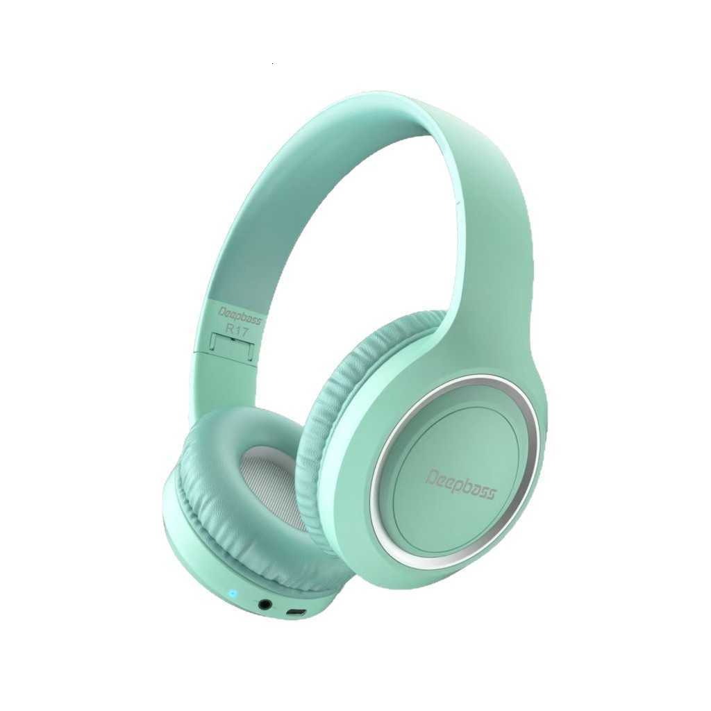 Bluetooth headset, over-ear stereo mobile phone wireless earpiece R17, with extremely long battery life and 5.3 high sound quality H260512