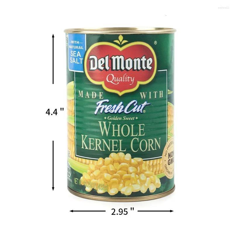 Storage Bottles Corn Can Fun Safe Hidden Compartment Diversion Food Secret Stash Hiding Container Kitchen Hide Cash