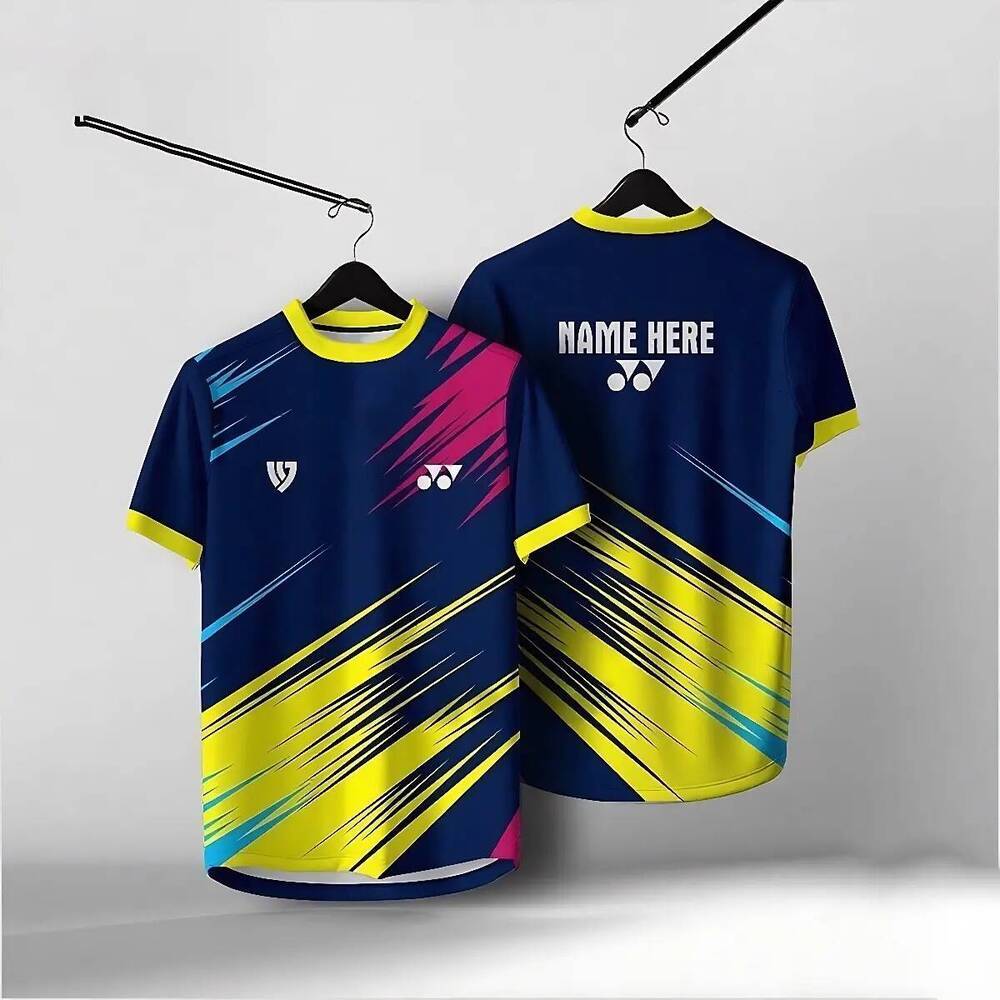 Badminton Uniform, Unisex, Limited Edition, Comfortable Breathable, Suitable for Indoor and Outdoor Sports, Free Jersey Customization