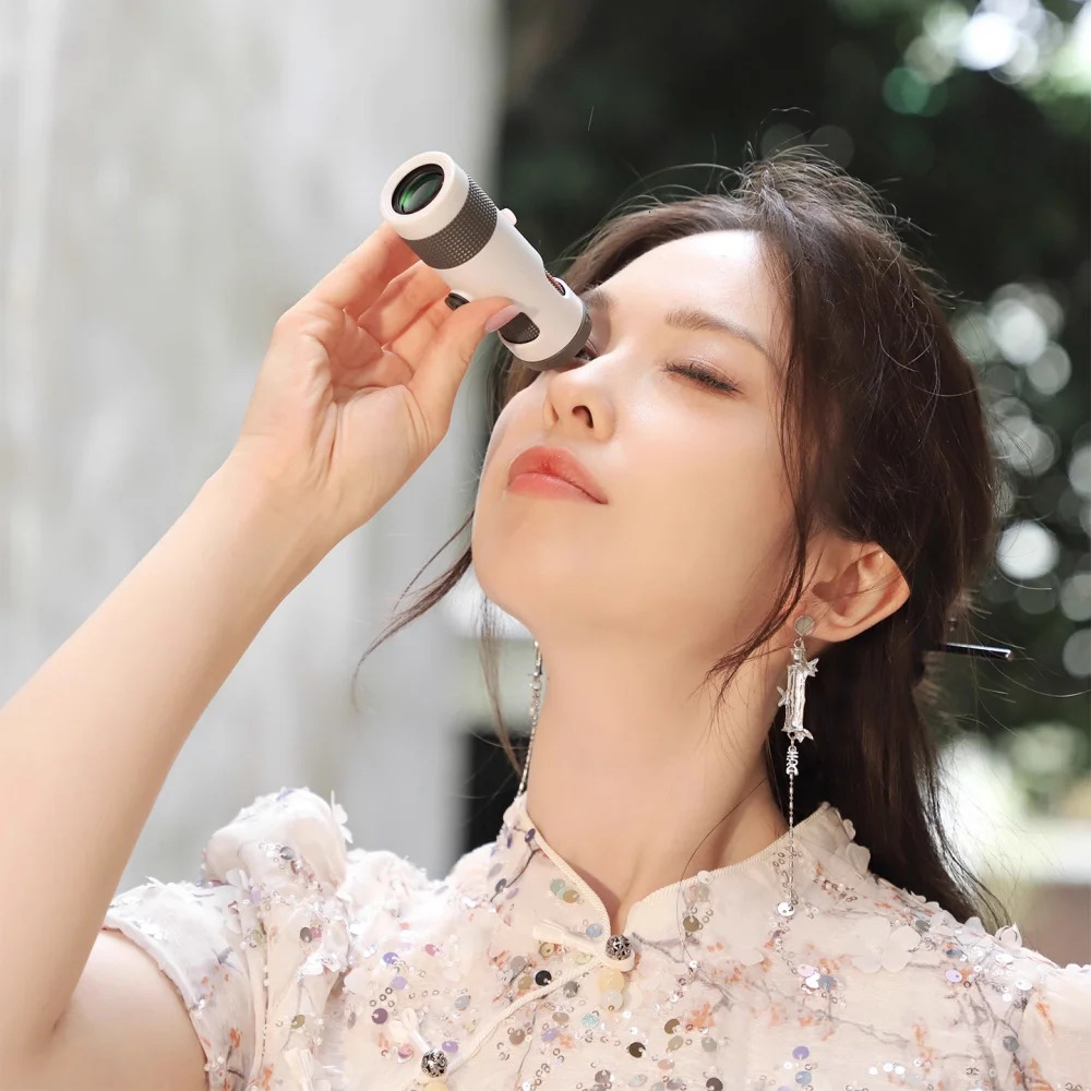 1030x21 Zoom Mini Monocular Telescope Portable Spotting Scope for Camping Hunting Tourism Compact Optical Sight Monocle 260512