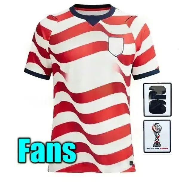 2026 PULISIC MCKENNIE Football Jersey 26 27 ERTZ ALTIDORE PRESS WOOD MORGAN LLOYD 2027 America Football Shirt United States Camisetas USA USMNT PLAYER