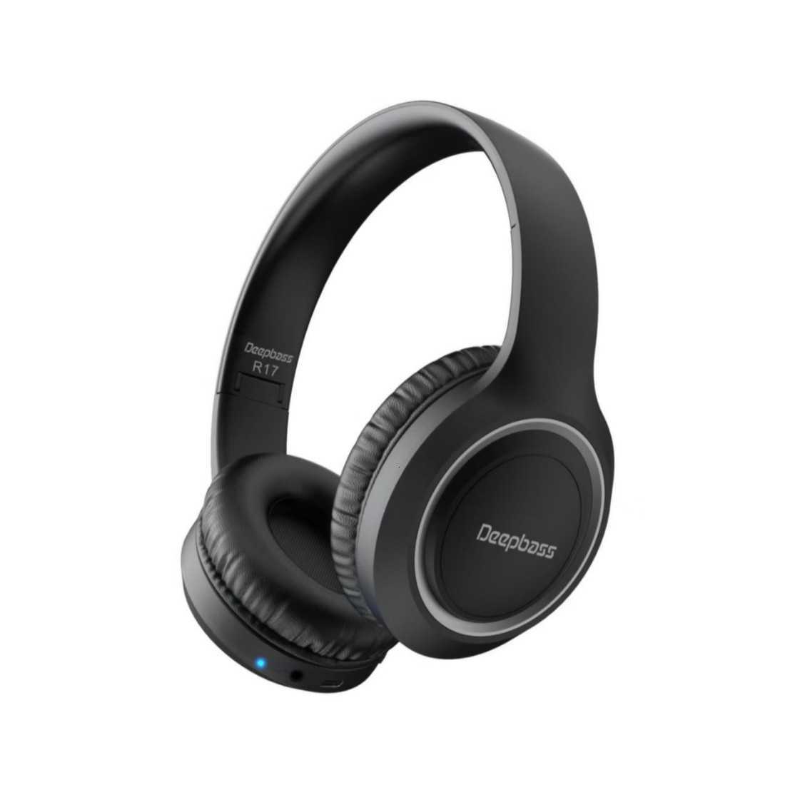 Bluetooth headset, over-ear stereo mobile phone wireless earpiece R17, with extremely long battery life and 5.3 high sound quality H260512