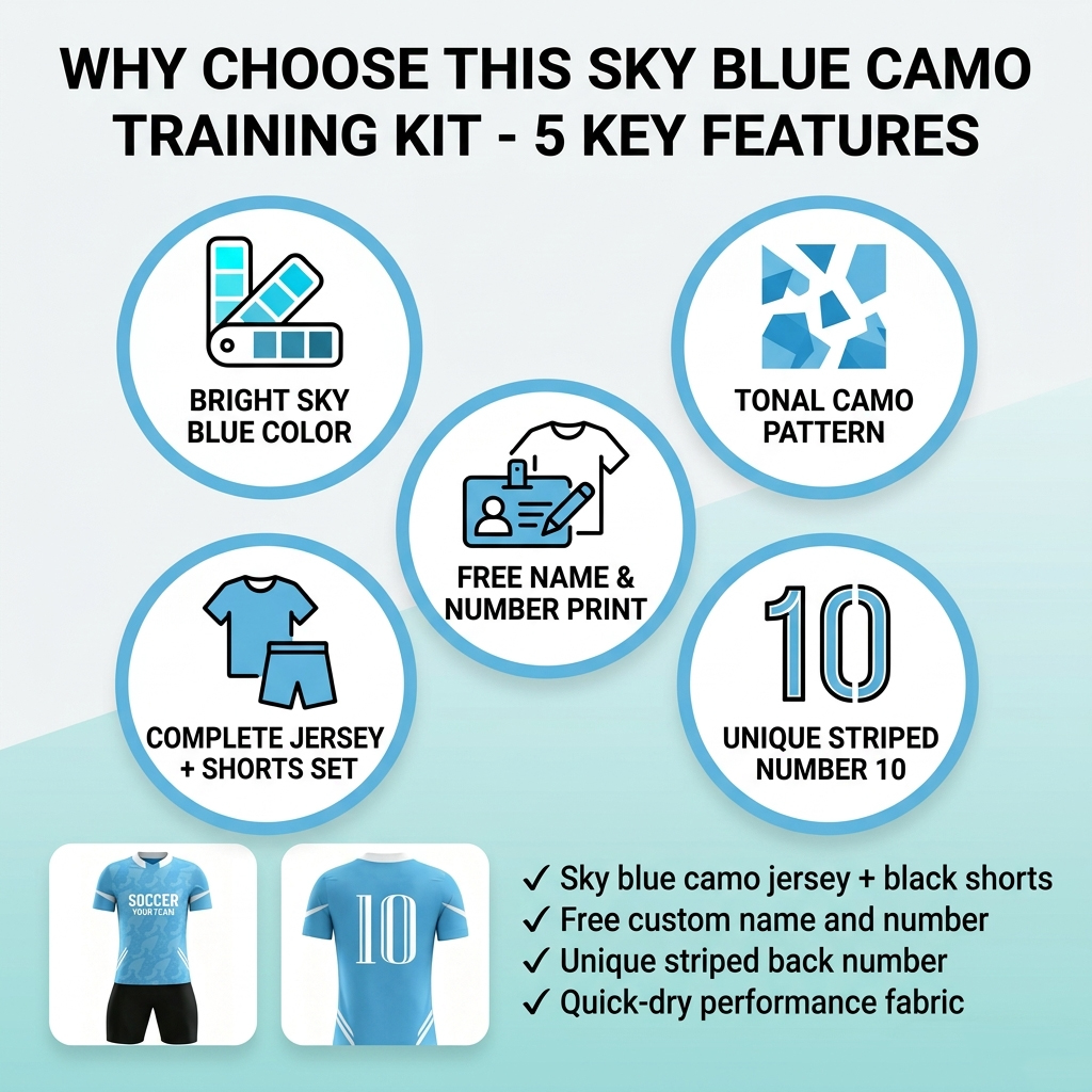 Custom V-Neck Soccer Jersey Set Men Quick Dry Football Uniform with Shorts Customizable Team Name Number Logo for Sports - view 7