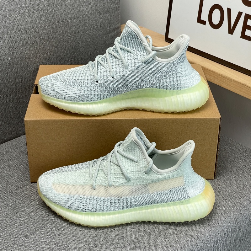 new White Knit Breathable Running Shoes Unisex Low Top Comfortable Athletic Sneakers