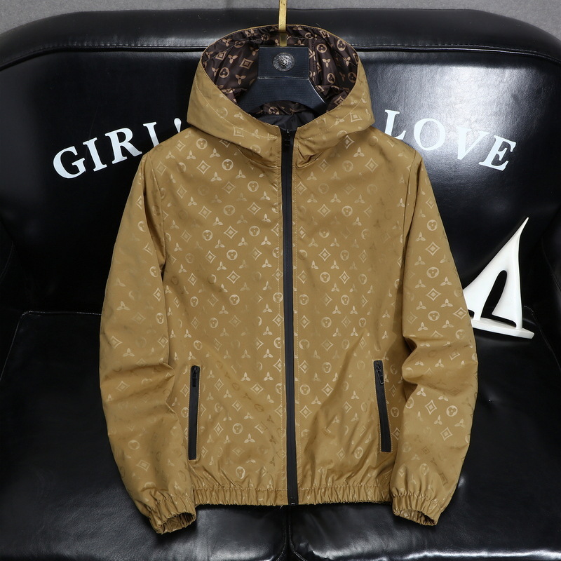 2026 New Designer Summer Men's Clothing Plus Size Spring Jacket Men's Casual Sun Protection Hooded Loose Oversized Fashionable Jacket Wholes