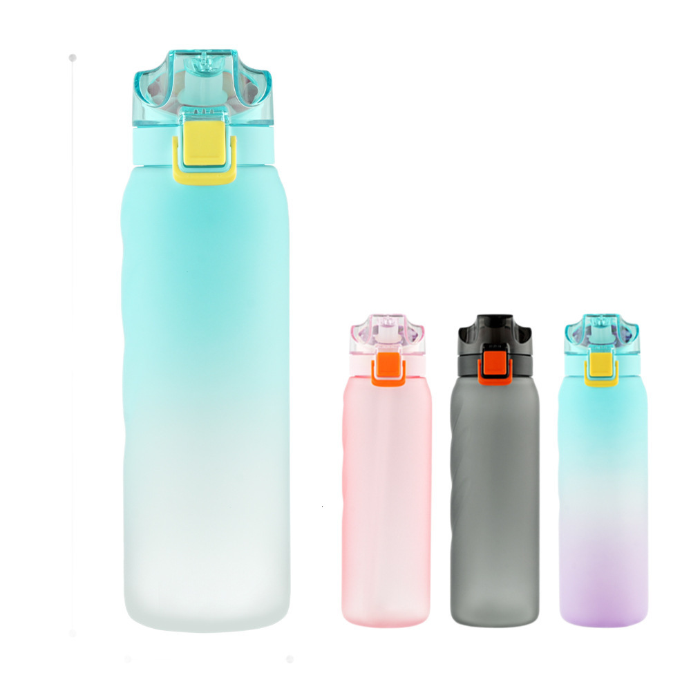 New Scented Water Cup High-Temperature Resistant Portable Drop-Proof Outdoor Straw Cup Fruit-Flavored 1L Space Cup New Product260402