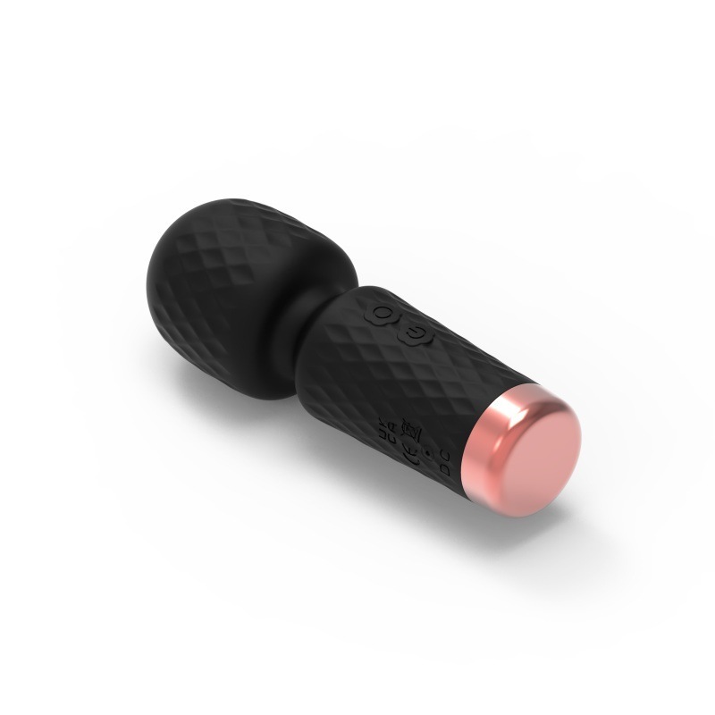 Mini AV Vibrator, Portable Wand Massager, Adult Sex Toy - 10 Vibration Modes, Quiet & Waterproof for Women