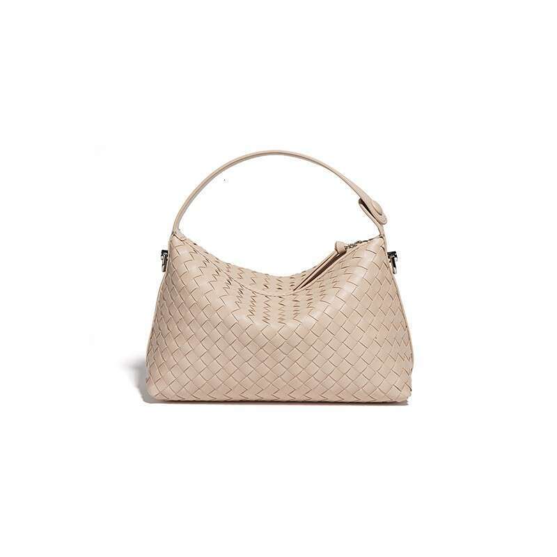 New Niche Cowhide Quilted Single Shoulder Crossbody Bag High End Genuine Leather Woven Handbag Luxury Designer Fashion Daily Casual Ladies Shoulder Ba