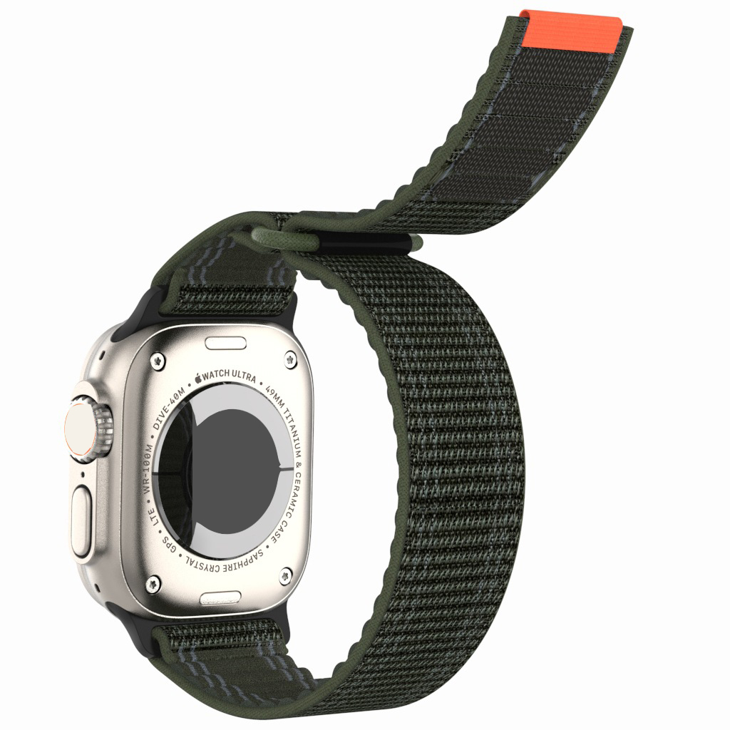 Hot-selling Waterproof Nylon Ocean Watch Strap Breathable Adjustable Replacement Band For Apple Watch Ultra 2 42mm Sport Wristband