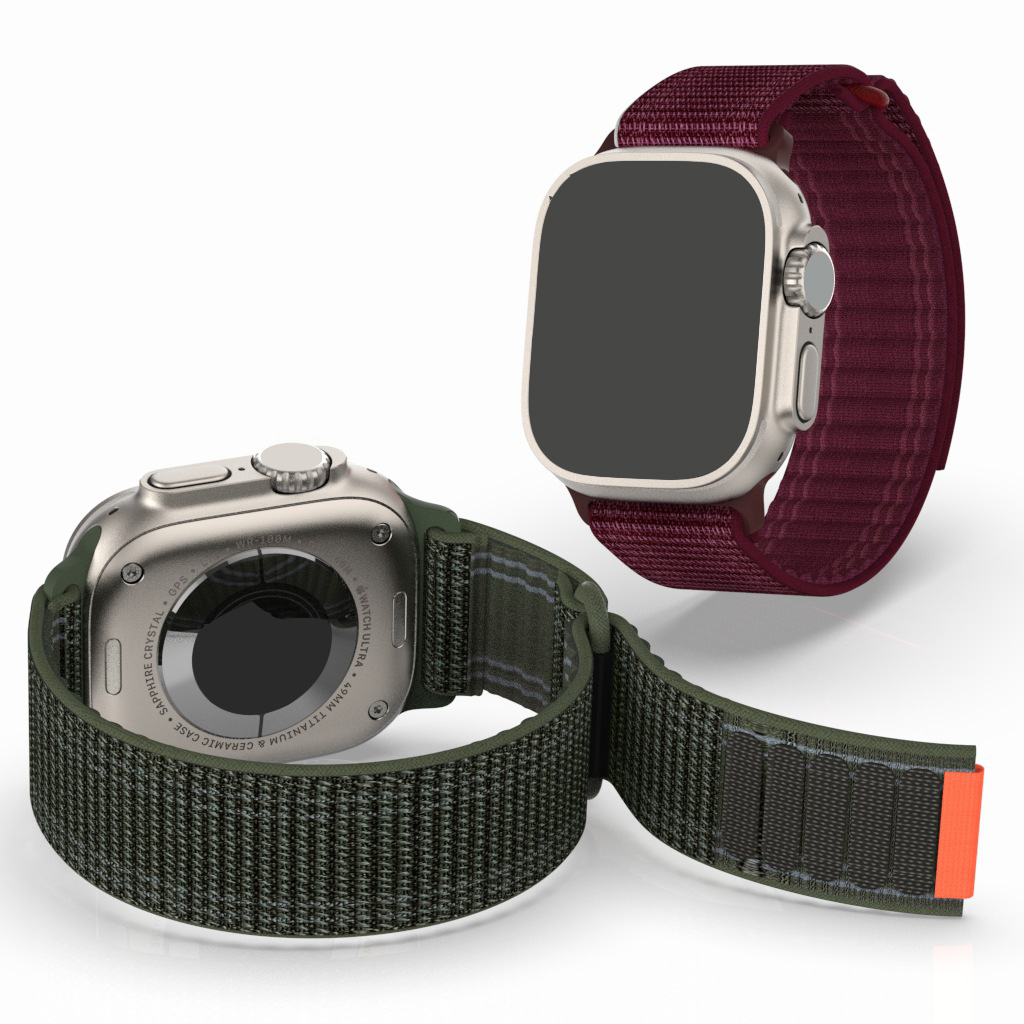 Hot-selling Waterproof Nylon Ocean Watch Strap Breathable Adjustable Replacement Band For Apple Watch Ultra 2 42mm Sport Wristband