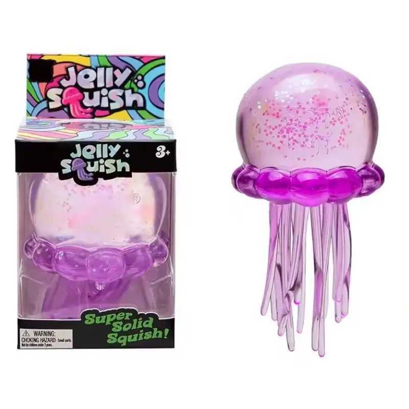 New Schylling Jellyfish Healing Series Needoh Nice Cube Stress Relief Pinch Toy Childrens Gift X260511