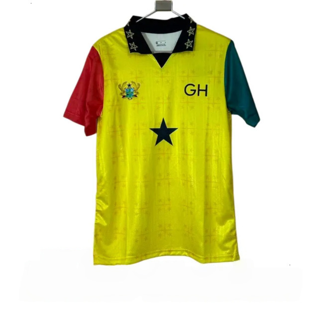 26 27 Ghana World Cup Soccer Jersey Vintage 2026 2027 Football Shirt Tops Camiseta Futbol Men Home Away Trikot Player version Fans 4XL