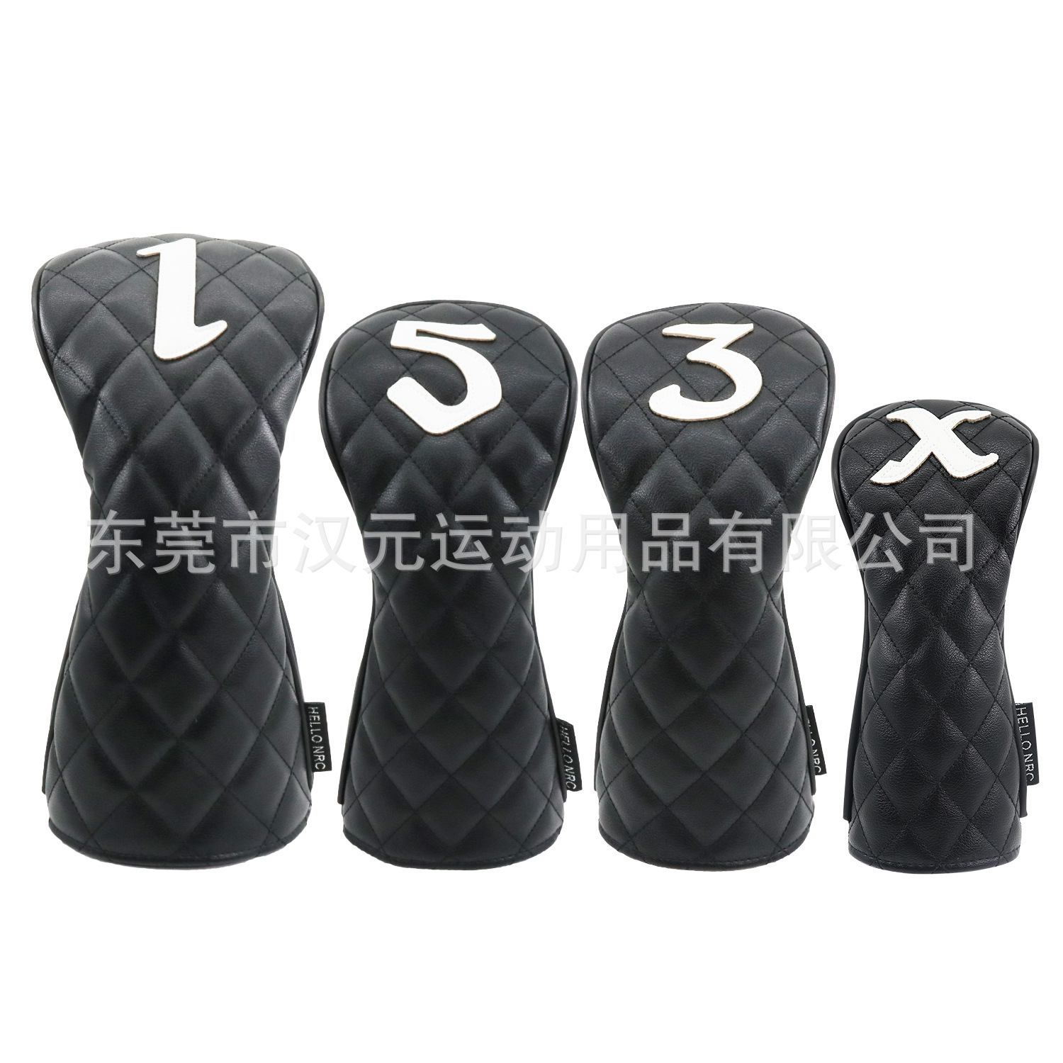 Golf Club Head Covers for Woods Driver Fairway Hybrid with Interchangeable Number Tag 1 3 5 Premium Leather Headcovers 3 Pack 250410