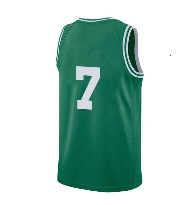 Custom Men Basketball Jerseys Jayson Tatum Jaylen Brownn Jrue Holiday Derrick White Kristaps Porzingis Payton Pritchard Sam Hauser Larry Bird Queta Ci