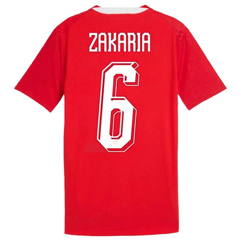 2026 World Cup National Team Switzerland 26 27 Soccer Jerseys ELVEDI Embolo FREULER SEFEROVIC XHAKA STEFFEN ZAKARIA home away 2026 2027 Football shirt