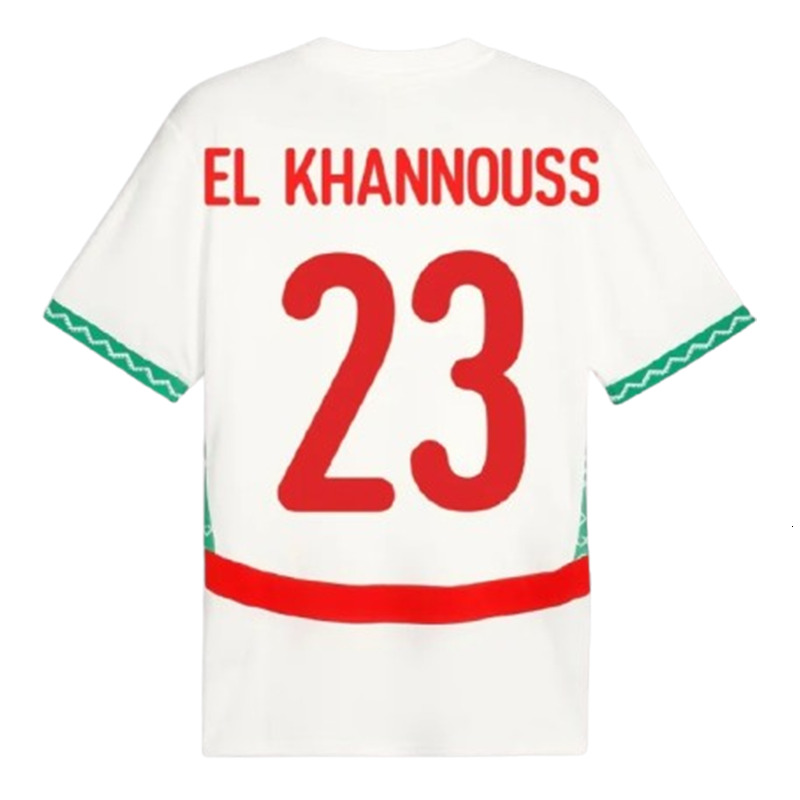 25 26 27 Morocco 2 stars Soccer Jersey 2025 2026 2027 Maroc Home Away Fans Player Men kids World Cup 2026 Football Shirt Kit HAKIMI BRAHIM EL AYNAOUI 
