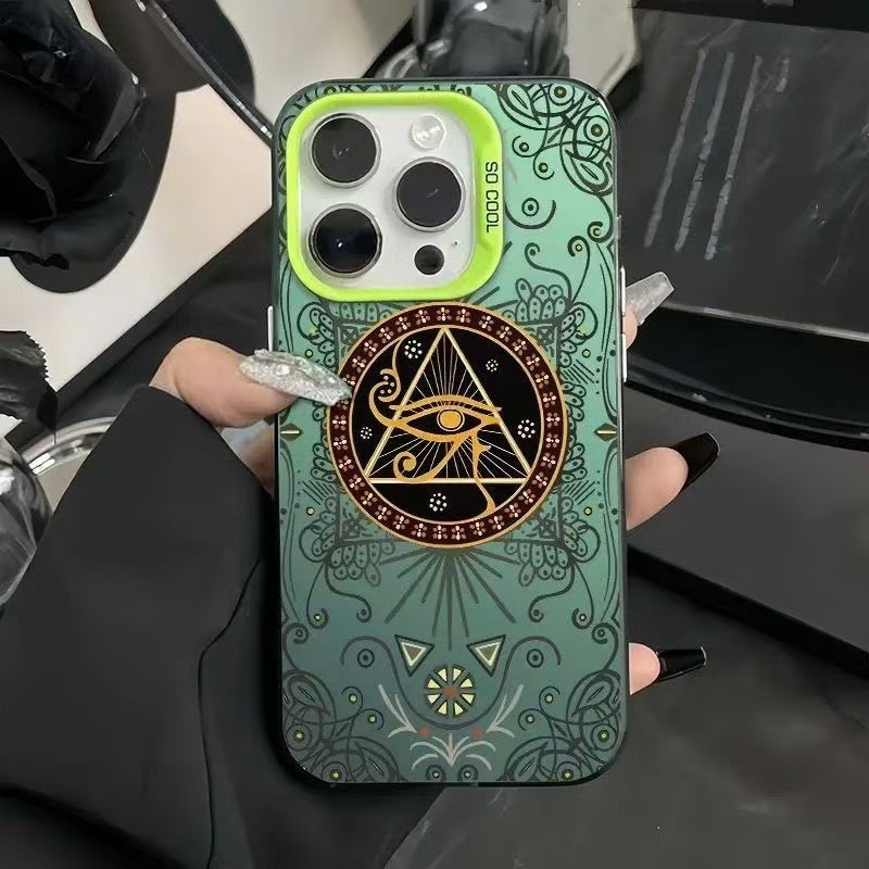 All-Seeing Eye Compatible with Apple 16 Cross-Border Phone Case iPhone 15 Pro European and American 14 New Model 13 Premium 12