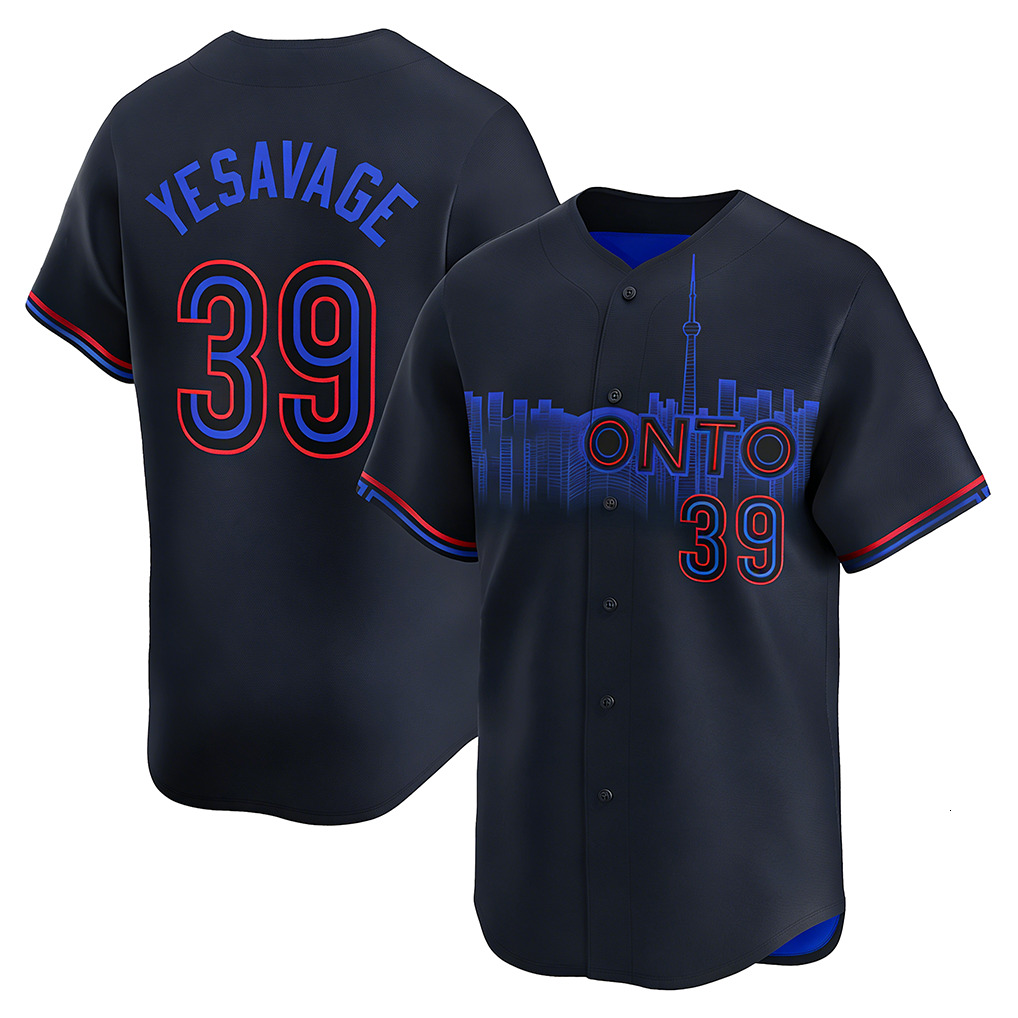 TorontoS Blue Jays Jersey Vladimir Guerrero Jr Alejandro Kirk bluejays Springer Ernie Clement Yesavage Bieber Okamoto Roy Halladay Dave Stieb Jay Base