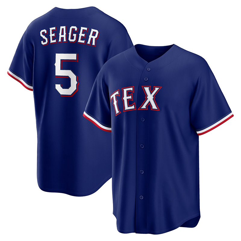 Texas Ranger Jersey Rangerss Jersey Corey Seager Langford Jacob deGrom Burger Jung Pederson Nimmo Eovaldi tejas rangersjersey Leiter Nolan Ryan Baseba