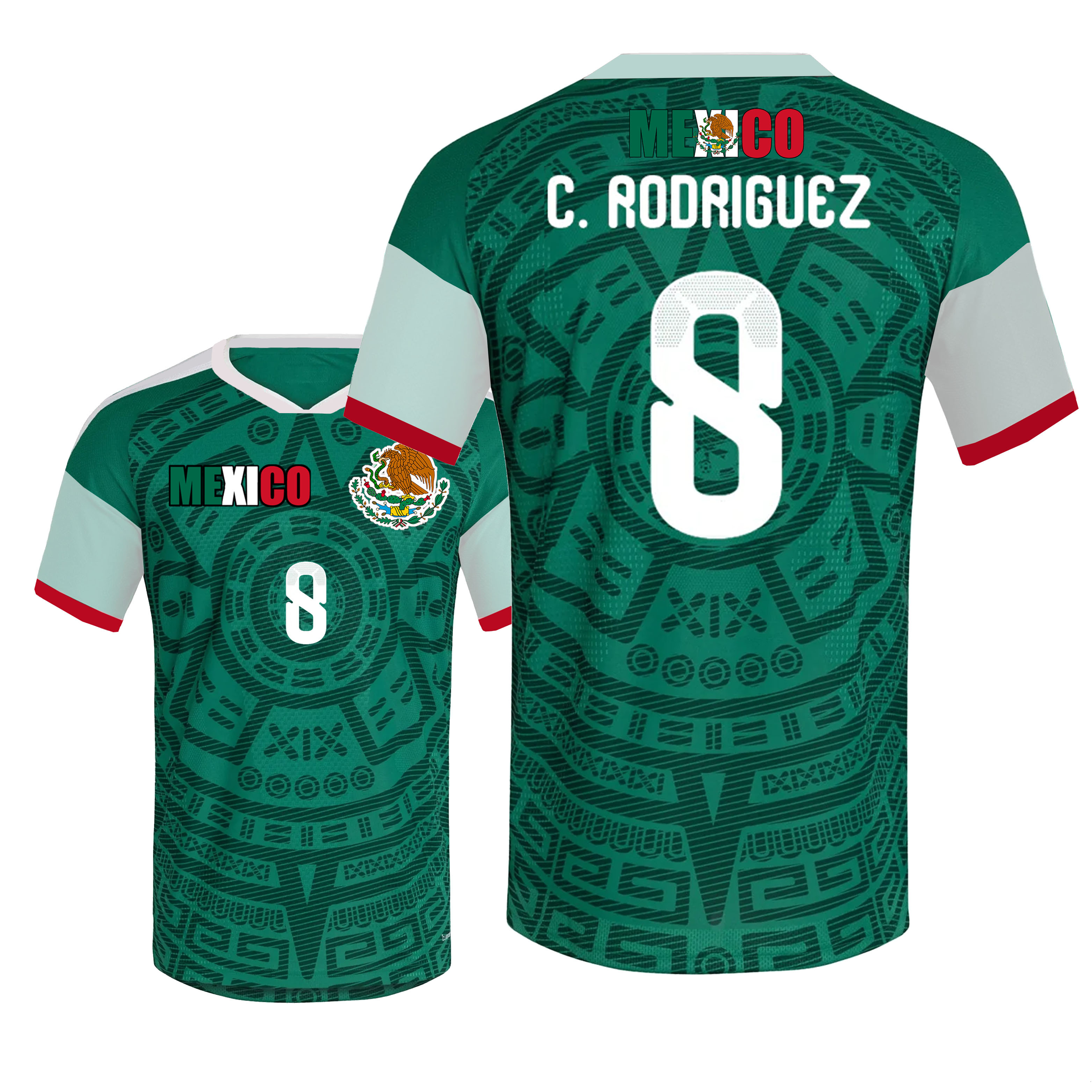 Mexico Jersey Guillermo Ochoa NO. 13 World Cup 2026 T shirt Mexican National Team Sports T-shirt Jerseys Flag Football Stars Full Squad Home Man Woman