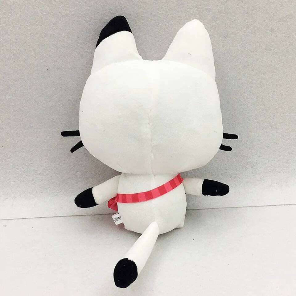 25cm 7-piece Gabby house toy cartoon stuffed animal cat mermaid plush doll children's Christmas gift W260513