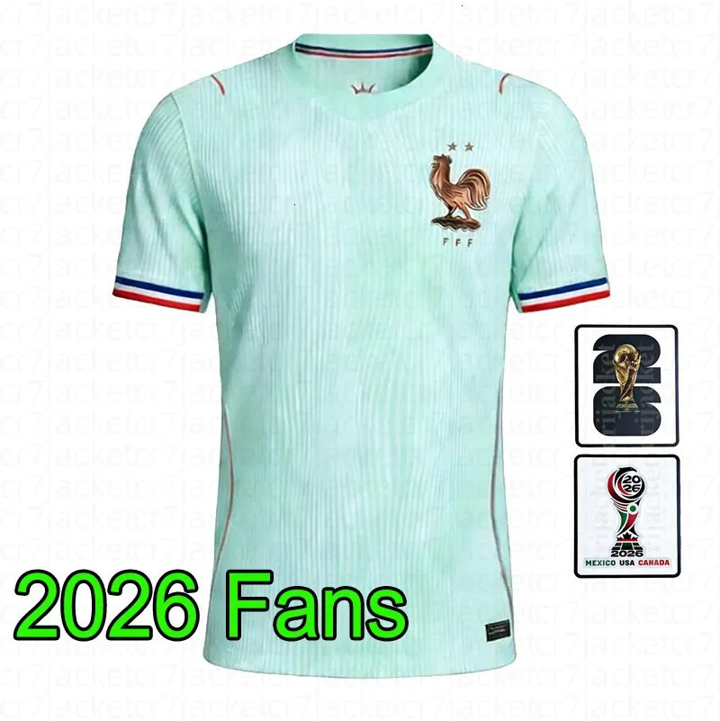 France jersey world cup 2026 maillot quipe de French Soccer Jerseys 26 27 MBAPPE DEMBELE EKITIKE Olise Kids retro Football tops Shirt maillot de foot 