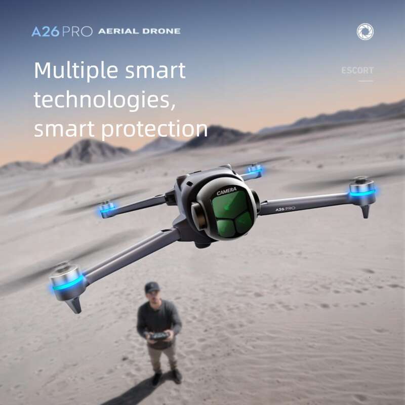 A PRO Brushless GPS HD Aerial Photography Drone Professional Quadcopter Obstacle Avoidance Outdoor Long Endurance RC Aircraft Toy CKS