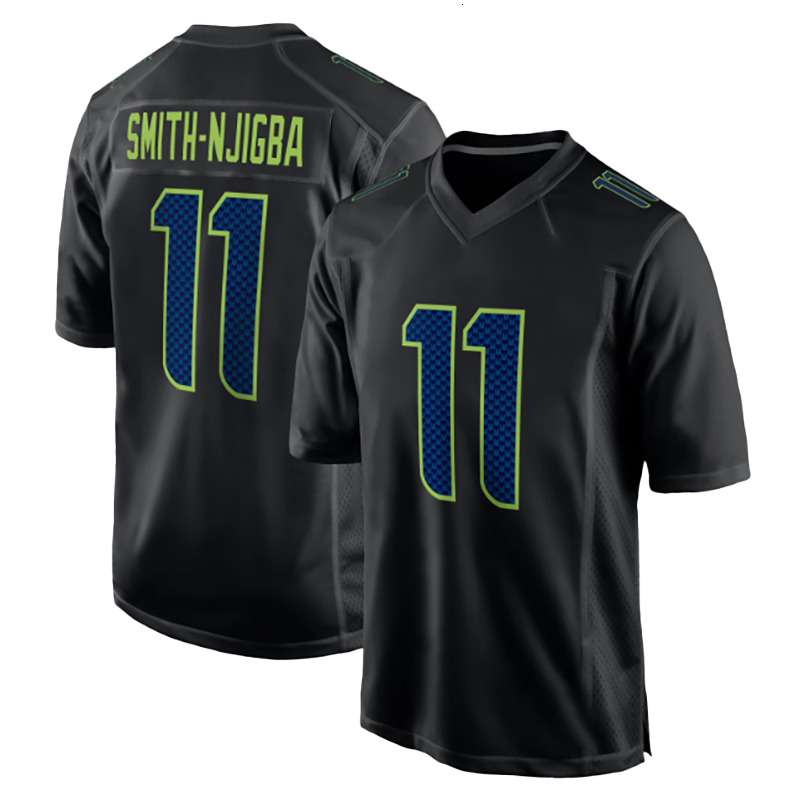 Seattles SeahawksS Jersey SeahawksJersey Sam Darnold Jaxon Smith-Njigba Cooper Kupp 50th jersey Witherspoon Sherman Emmanwori Alexander Zabel Football