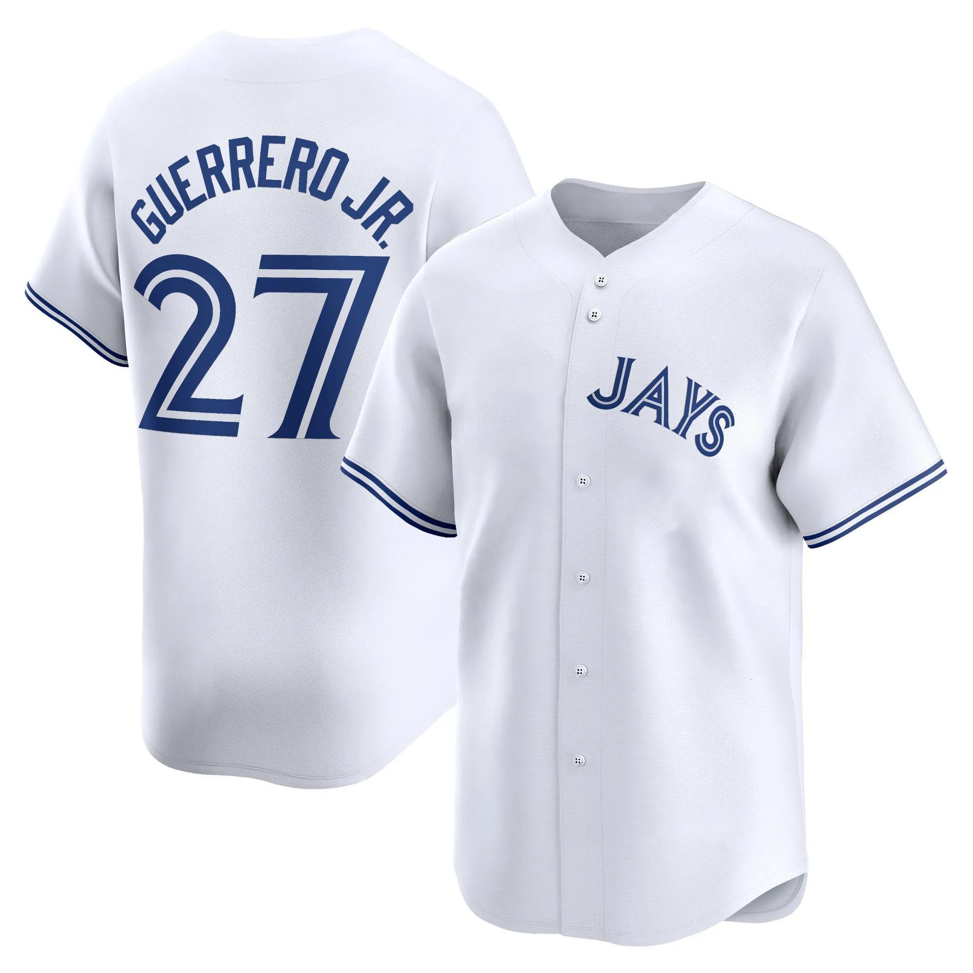 TorontoS Blue Jays Jersey Vladimir Guerrero Jr Alejandro Kirk bluejays Springer Ernie Clement Yesavage Bieber Okamoto Roy Halladay Dave Stieb Jay Base