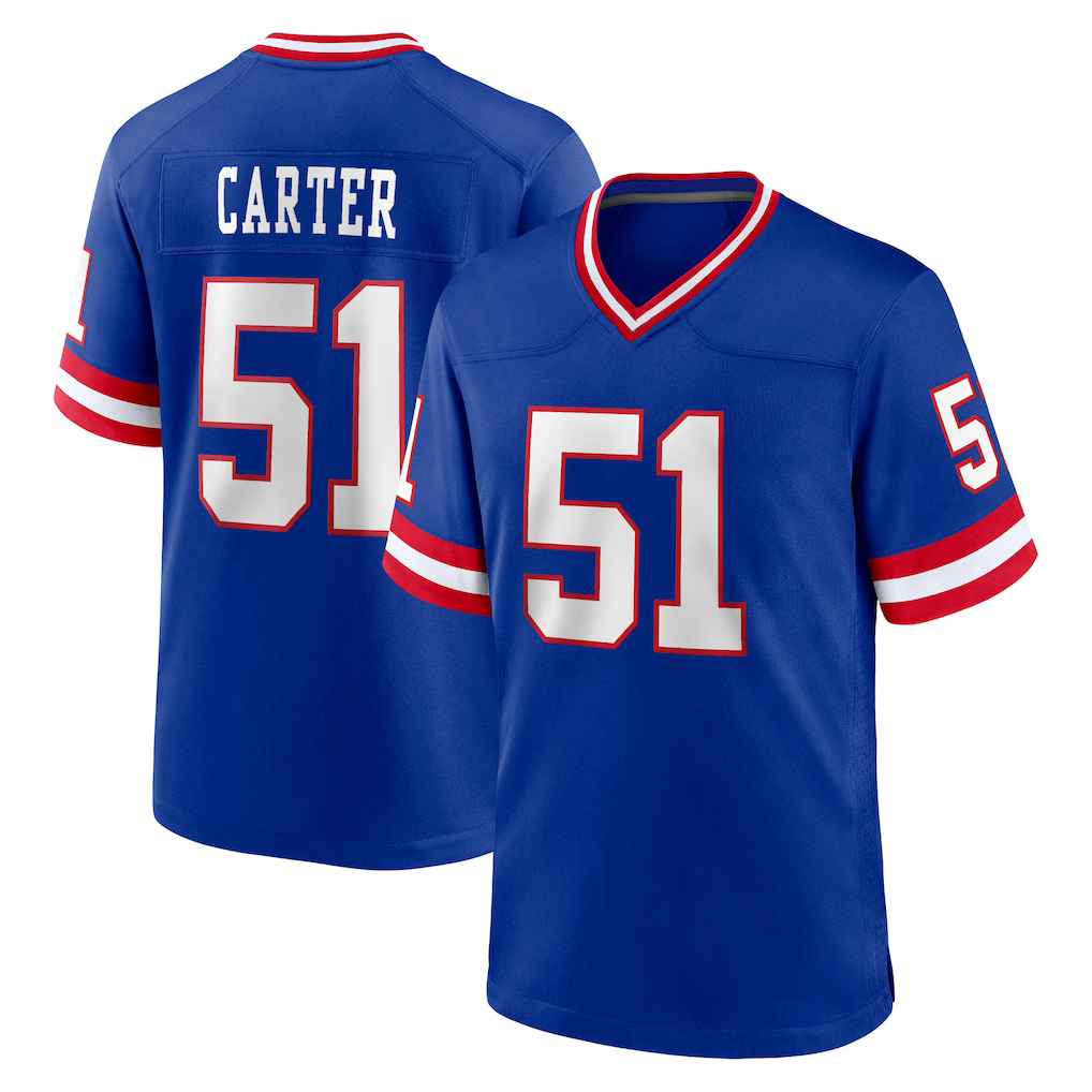 NY New YorkS Giantsjersey GiantsS jersey Jaxson Dart Arvell Reese Brian Burns Cam Skattebo Francis Mauigoa Abdul Carter Nabers Lawrence Taylor Footbal