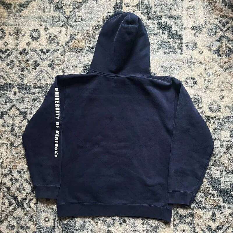 Harajuku Punk Hip-hop Casual Loose Hoodie Men High Street Fashion Oversized Sweatshirt American Retro Letter Y2K Clothing 26L0513 - view 3