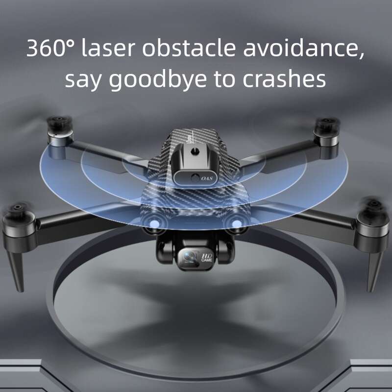 Brushless Motor Drone HD Aerial Photography Foldable Quadcopter Optical Flow Obstacle Avoidance RC Aircraft Long Endurance Portable Outdoor Flying Toy