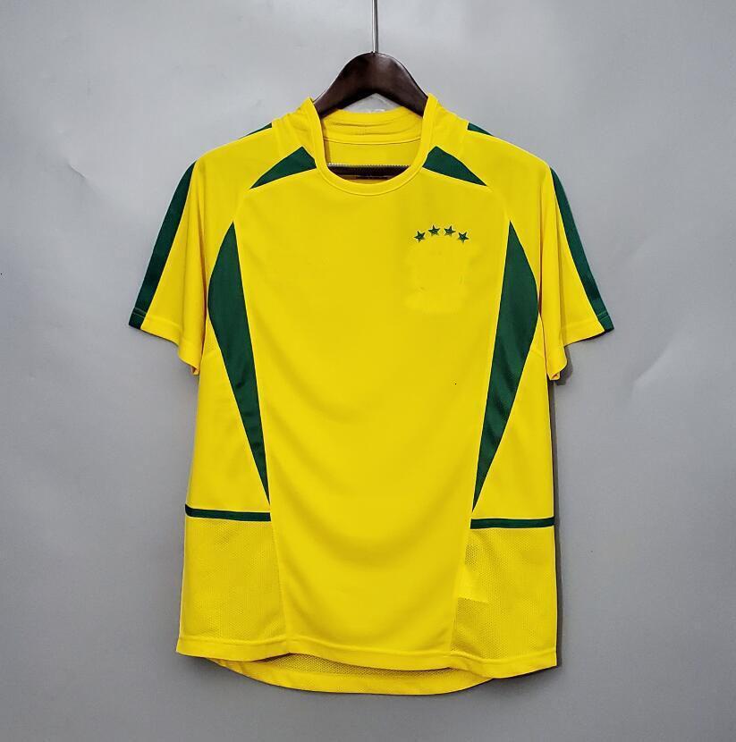 1998 Brasil Soccer Jerseys 2002 Retro Shirts Carlos Romario Ronaldo Ronaldinho 2004 Camisa De Futebol 1994 Brazils 2006 1982 RIVALDO ADRIANO