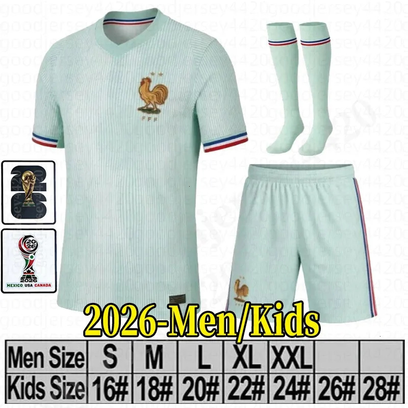 france jersey world cup 2026 French Soccer Jerseys 26 27 MBAPPE DEMBELE national team Olise Kids retro Football tops Shirt maillot de foot ZIDANE HENR