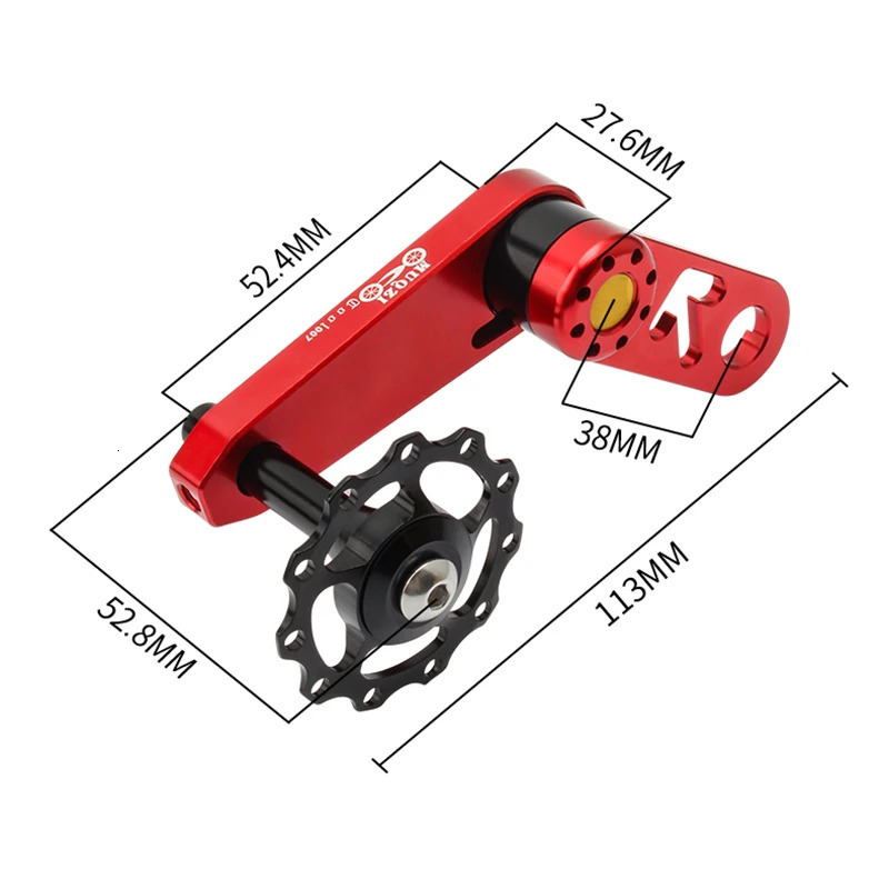 MUQZI Folding Bike Chain Tensioner Bicycle Single Speed Guide y260513banjia - view 5